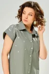 Платье Fita 5183 Рута оливковый