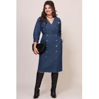 Платье Mira Fashion 5601 синий