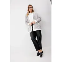 Кардиганы Kaloris 2256 белый+черный