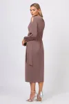 Платье Bazalini 5095 бежевый Платье Bazalini 5095 бежевый