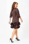 Платье Мублиз 291 шоколад Платье Мублиз 291 шоколад