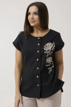Блузка Ma Cherie 1163 черный