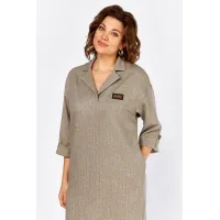 Платье Милора-Стиль 1395 песочная елочка