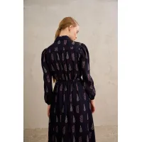 Платье Lokka 1715 темно-синий/мультиколор