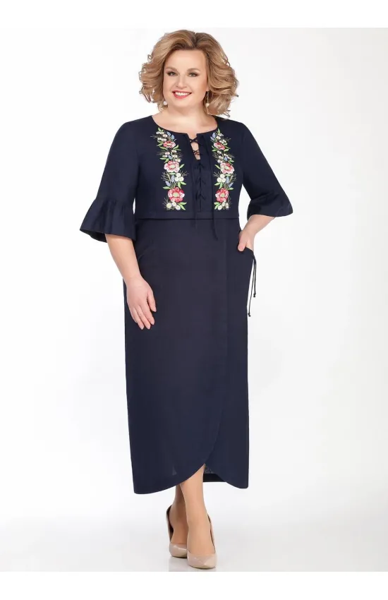 Платье Lakona 1285 синий