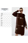 Платье Talia Fashion 437 коричневый