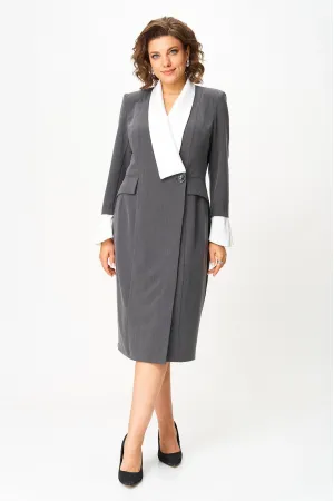 Платье Anastasia Mak 1124 серый