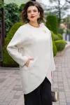 Пальто Vi Oro 1228 молочный