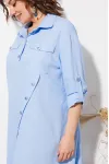 Платье Anastasia Mak 1330 голубой Платье Anastasia Mak 1330 голубой