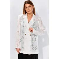 Пиджак Laikony 493-1 молочный