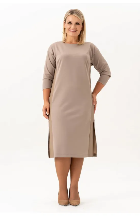 Платье Algranda 4096 бежевый