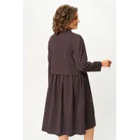 Платье Anastasia Mak 1301 коричневый