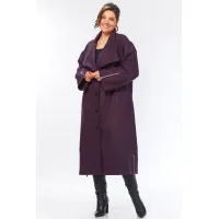 Пальто Celentano 2100 баклажанный