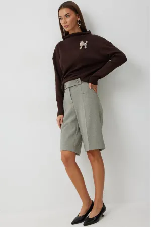 Кофта Kaloris 2243 коричневый