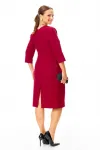 Платье T&n 7704 бордо блеск