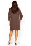 Платье Таиер 1313 шоколад Платье Таиер 1313 шоколад