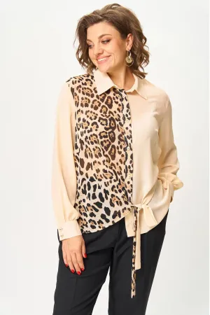 Блузка Anastasia Mak 1278 персиковый