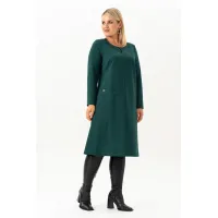 Платье Algranda 4094-4 изумрудный