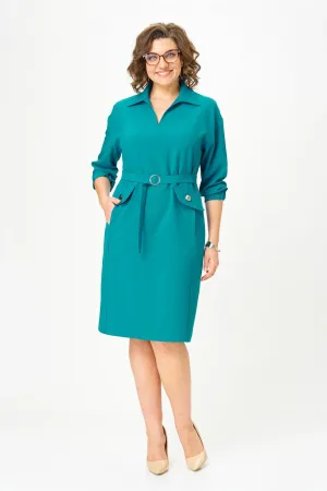 Платье Орхидея Люкс 1655 Бирюзовый