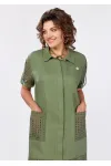 Платье Mira Fashion 5558 хаки
