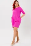 Платье Мублиз 146 фуксия