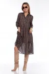 Платье Talia Fashion 431 коричневый