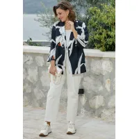 Пиджак Vittoria Queen 27193 черный, кремовый Пиджак Vittoria Queen 27193 черный, кремовый