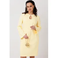 Платье Mislana 1304 желтый