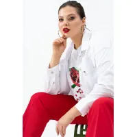 Блузка Andina 130 белый