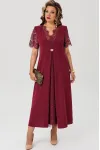 Платье Mira Fashion 5716 бордовый Платье Mira Fashion 5716 бордовый