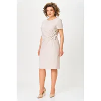 Платье Moda-Versal 1462 бежевый