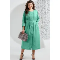 Платье Mira Fashion 5552-2 бирюза