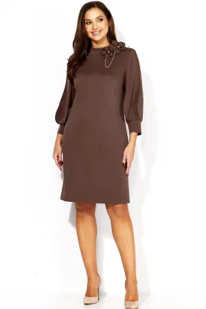 Платье Таиер 1313 шоколад Платье Таиер 1313 шоколад