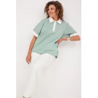 Блузка Begimoda 4126 шалфей
