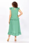 Платье Mira Fashion 5695 зеленый Платье Mira Fashion 5695 зеленый