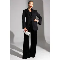 Брюки Мода-Юрс 25-2947br черный