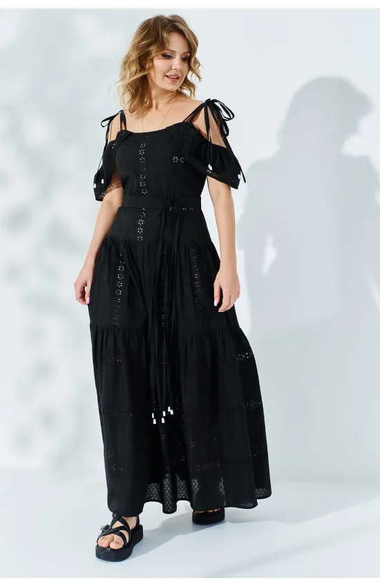 Платье Euromoda 524 чёрный