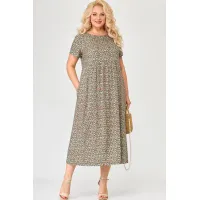 Платье Lady Three Stars 2486 бежевый