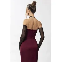 Платье Golden Valley 44241 бордовый