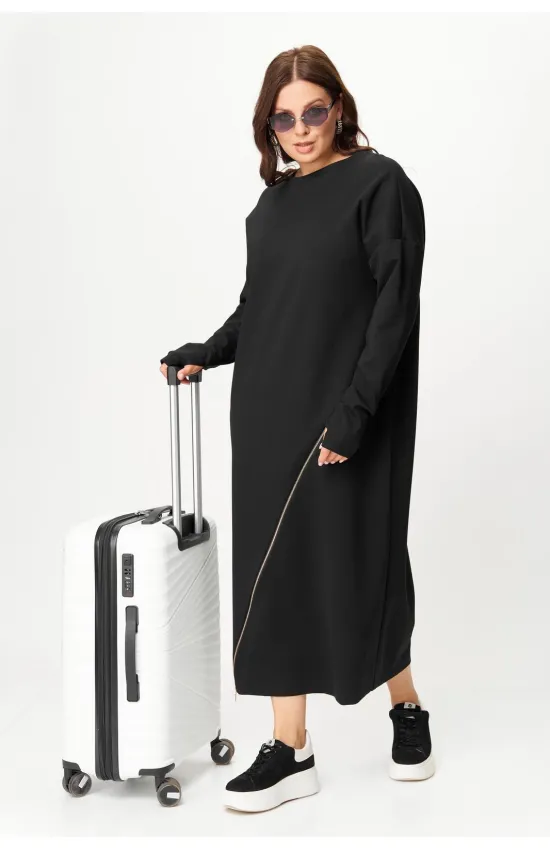 Платье Sova 11255 черный