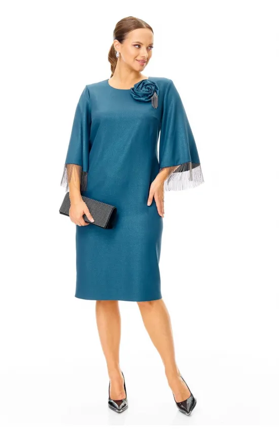 Платье T&n 7705 синий морской блеск