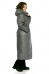 Пальто Диамант 2128 серый