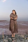 Платье Andina 834 леопард
