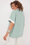 Блузка Begimoda 4126 шалфей