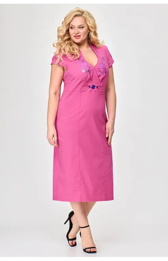 Платье Algranda 3895-3 Ультра розовый