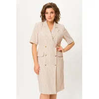 Платье Орхидея Люкс 1594 Бежевый