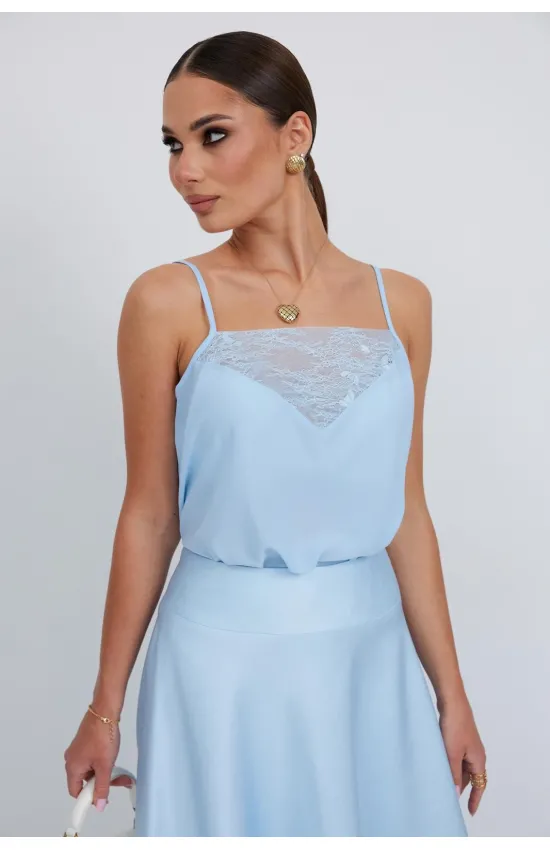 Блузка Vesnaletto 4422 голубой