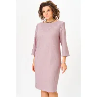 Платье Axxa 55232 пудра