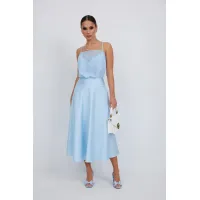 Блузка Vesnaletto 4422 голубой