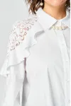 Блузка Eva Grant 7174-1 белый Блузка Eva Grant 7174-1 белый